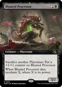 Bloated Processor (Extended Art) - March of the Machine - Magic: The Gathering card