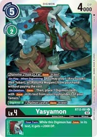 Yasyamon (Box Topper) - Across Time - Digimon Card Game card
