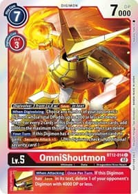 OmniShoutmon (Box Topper) - Across Time - Digimon Card Game card
