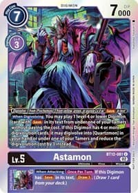Astamon (Box Topper) - Across Time - Digimon Card Game card