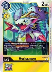 Herissmon - P-068 (Limited Card Pack) - Digimon Promotion Cards - Digimon Card Game card