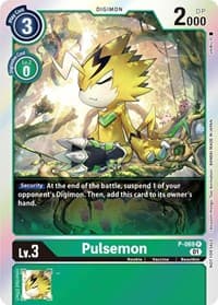 Pulsemon - P-069 (Limited Card Pack) - Digimon Promotion Cards - Digimon Card Game card