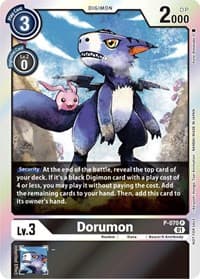 Dorumon - P-070 (Limited Card Pack) - Digimon Promotion Cards - Digimon Card Game card