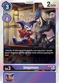 Impmon - P-071 (Limited Card Pack) - Digimon Promotion Cards - Digimon Card Game card