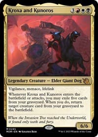 Kroxa and Kunoros - March of the Machine - Magic: The Gathering card