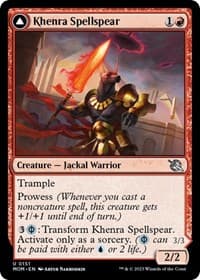 Khenra Spellspear - March of the Machine - Magic: The Gathering card