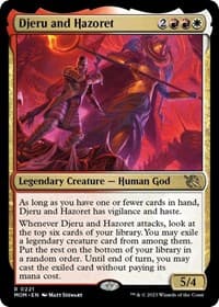 Djeru and Hazoret - March of the Machine - Magic: The Gathering card