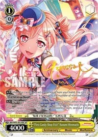 "First Candy Shop Visit" Nanami Hiromachi (SP) - BanG Dream! Girls Band Party! 5th Anniversary - Weiss Schwarz card