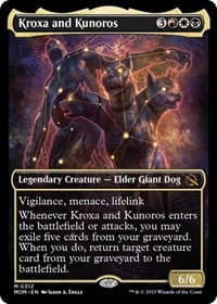 Kroxa and Kunoros (Showcase) - March of the Machine - Magic: The Gathering card