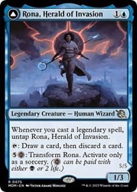 Rona, Herald of Invasion - March of the Machine - Magic: The Gathering card
