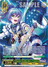"Bands Really Are..." LOCK (SSP) - BanG Dream! Girls Band Party! 5th Anniversary - Weiss Schwarz card