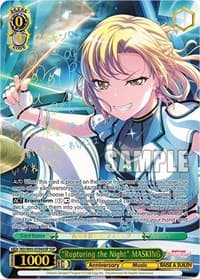 "Rupturing the Night" MASKING (SSP) - BanG Dream! Girls Band Party! 5th Anniversary - Weiss Schwarz card