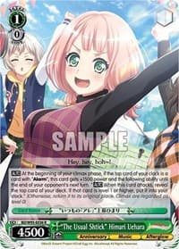 "The Usual Shtick" Himari Uehara - BanG Dream! Girls Band Party! 5th Anniversary - Weiss Schwarz card