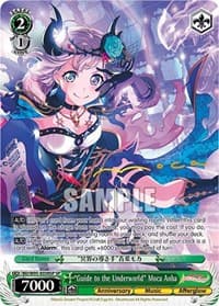 "Guide to the Underworld" Moca Aoba (SP) - BanG Dream! Girls Band Party! 5th Anniversary - Weiss Schwarz card