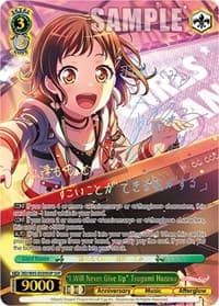 "I Will Never Give Up" Tsugumi Hazawa (SSP) - BanG Dream! Girls Band Party! 5th Anniversary - Weiss Schwarz card