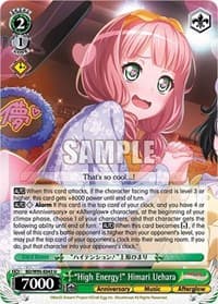 "High Energy!" Himari Uehara - BanG Dream! Girls Band Party! 5th Anniversary - Weiss Schwarz card
