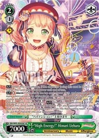 "High Energy!" Himari Uehara (SP) - BanG Dream! Girls Band Party! 5th Anniversary - Weiss Schwarz card
