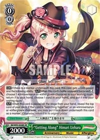 "Getting Along" Himari Uehara (SR) - BanG Dream! Girls Band Party! 5th Anniversary - Weiss Schwarz card