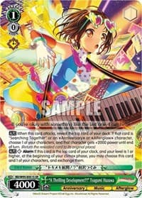 "A Thrilling Development?!" Tsugumi Hazawa (SR) - BanG Dream! Girls Band Party! 5th Anniversary - Weiss Schwarz card
