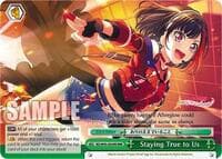 Staying True to Us (RRR) - BanG Dream! Girls Band Party! 5th Anniversary - Weiss Schwarz card