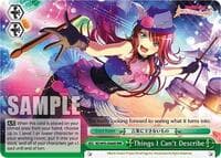 Things I Can't Describe (RRR) - BanG Dream! Girls Band Party! 5th Anniversary - Weiss Schwarz card