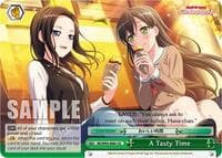 A Tasty Time - BanG Dream! Girls Band Party! 5th Anniversary - Weiss Schwarz card