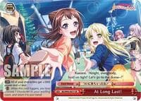 At Long Last! - BanG Dream! Girls Band Party! 5th Anniversary - Weiss Schwarz card
