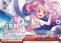 Pre-Show Excitement (RRR) - BanG Dream! Girls Band Party! 5th Anniversary - Weiss Schwarz card