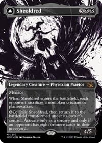 Sheoldred (Showcase) - March of the Machine - Magic: The Gathering card
