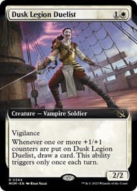 Dusk Legion Duelist (Extended Art) - March of the Machine - Magic: The Gathering card