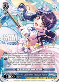 "A+ Leadership" Tsukushi Futaba (SP) - BanG Dream! Girls Band Party! 5th Anniversary - Weiss Schwarz card