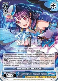 "Morning Call" Tsukushi Futaba (SR) - BanG Dream! Girls Band Party! 5th Anniversary - Weiss Schwarz card