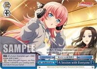 A Session with Everyone - BanG Dream! Girls Band Party! 5th Anniversary - Weiss Schwarz card