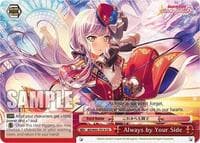 Always by Your Side - BanG Dream! Girls Band Party! 5th Anniversary - Weiss Schwarz card