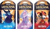 Disney Lorcana: The First Chapter Sleeved Booster Pack Art Bundle [Set of 3] - The First Chapter - Disney Lorcana card
