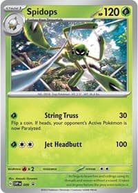 Spidops - 009 - SV: Scarlet & Violet Promo Cards - Pokemon card