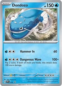 Dondozo - 012 - SV: Scarlet & Violet Promo Cards - Pokemon card