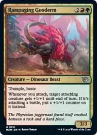 Rampaging Geoderm - March of the Machine - Magic: The Gathering card