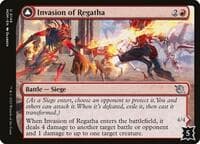 Invasion of Regatha - March of the Machine - Magic: The Gathering card