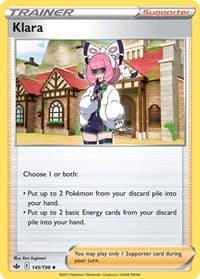 Klara - 145/198 (Cosmos Holo) - Miscellaneous Cards & Products - Pokemon card