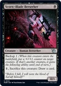 Scorn-Blade Berserker - March of the Machine - Magic: The Gathering card