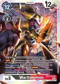 WarGreymon - Across Time - Digimon Card Game card
