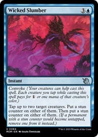 Wicked Slumber - March of the Machine - Magic: The Gathering card