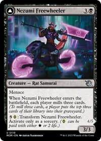 Nezumi Freewheeler - March of the Machine - Magic: The Gathering card