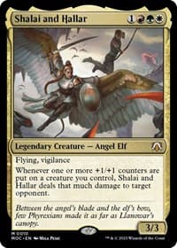Shalai and Hallar - Commander: March of the Machine - Magic: The Gathering card