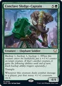 Conclave Sledge-Captain - Commander: March of the Machine - Magic: The Gathering card