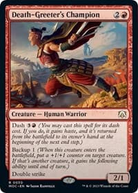 Death-Greeter's Champion - Commander: March of the Machine - Magic: The Gathering card