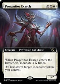 Progenitor Exarch (Extended Art) - March of the Machine - Magic: The Gathering card
