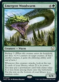 Emergent Woodwurm - Commander: March of the Machine - Magic: The Gathering card