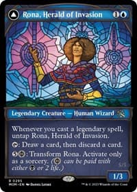 Rona, Herald of Invasion (Showcase) - March of the Machine - Magic: The Gathering card